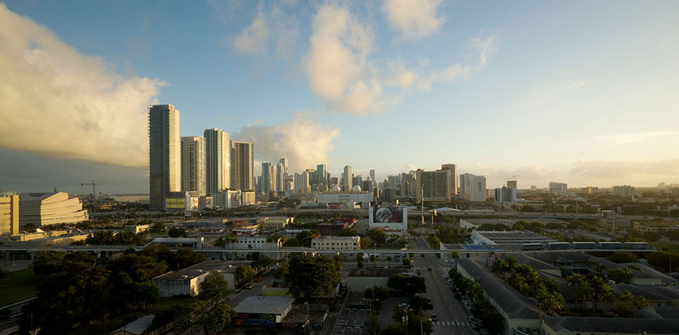 View of downtown Miami